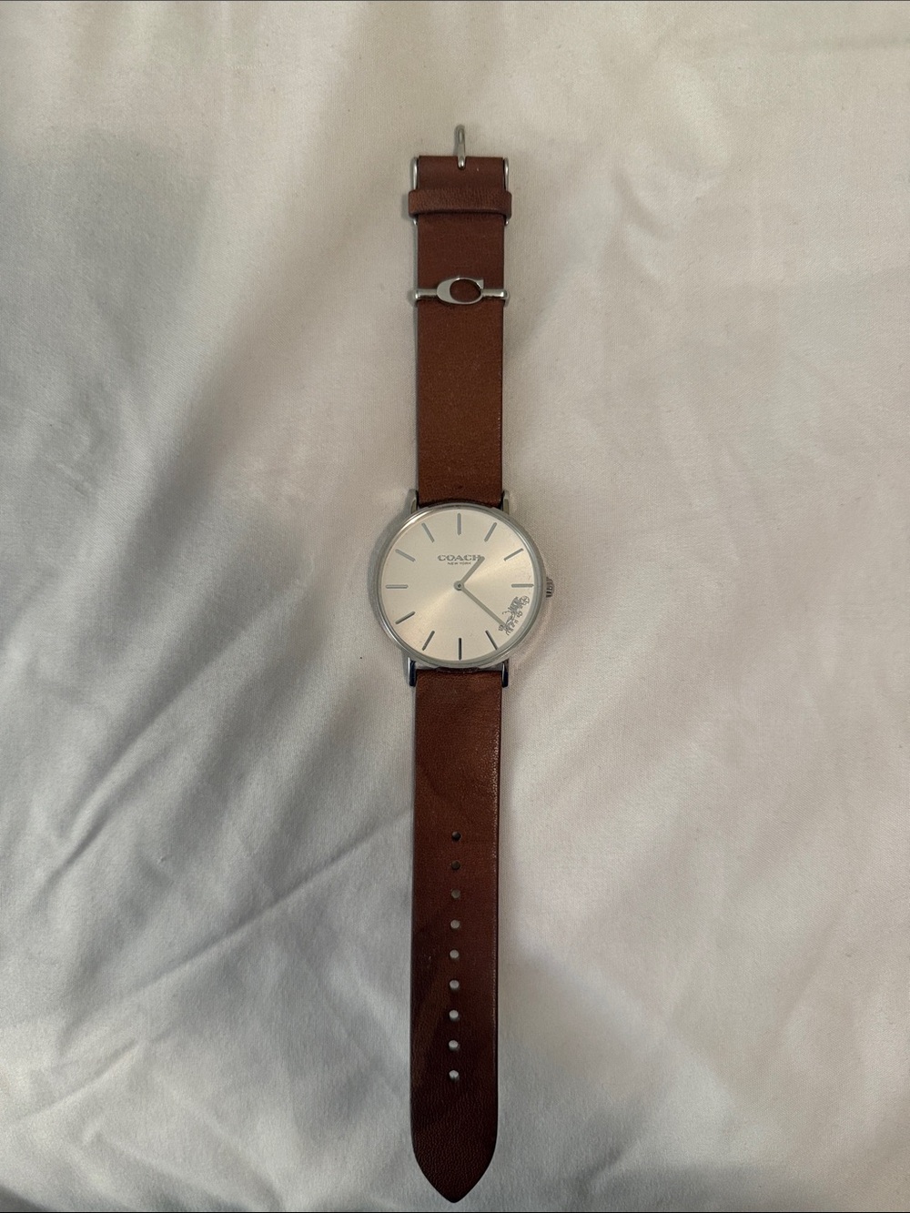 Coach Ladies Tan Perry Watch